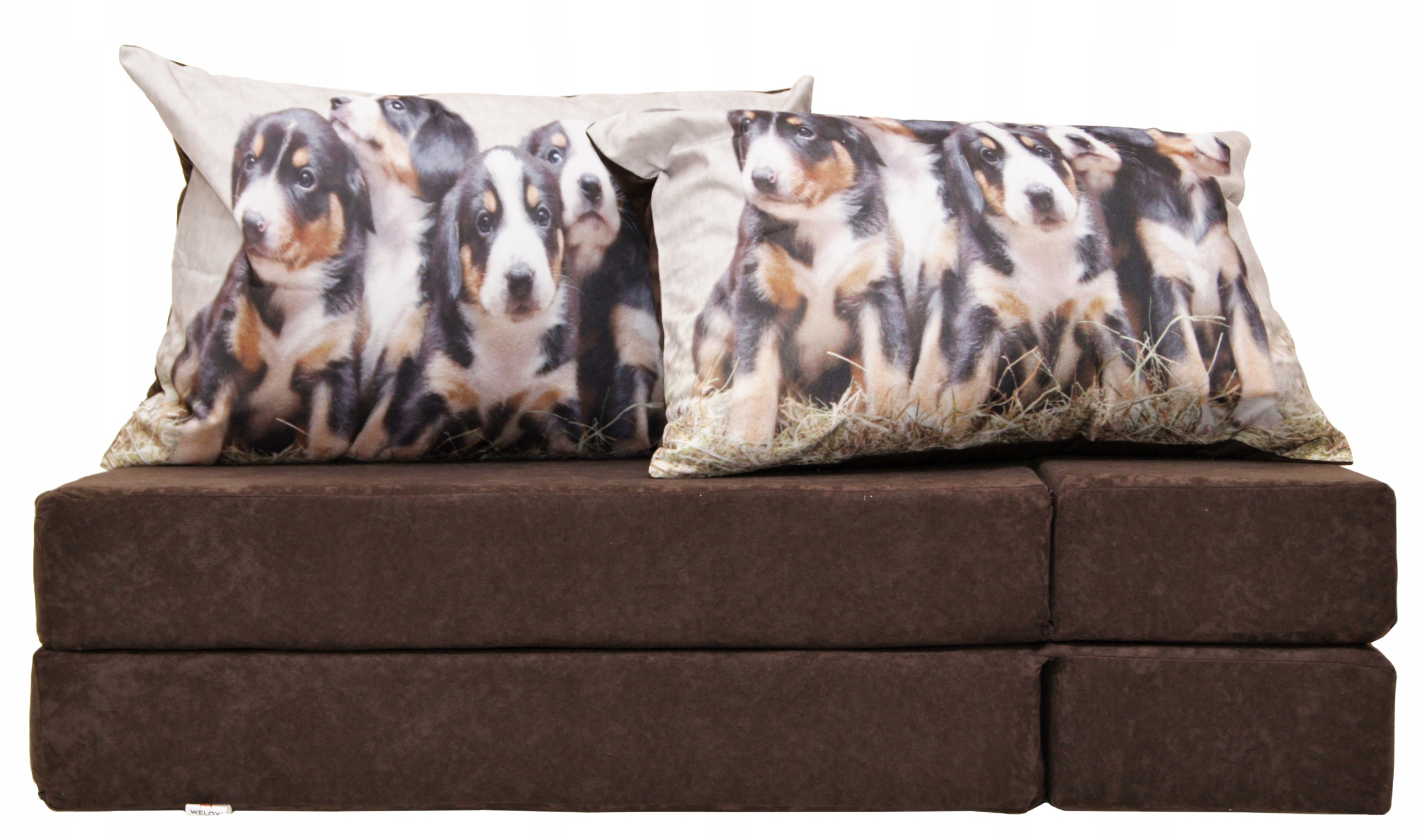 Materac turystyczny składany, fotel 160x80x12 sofa dla dzieci poduszki