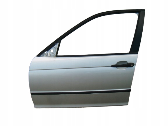 BMW 3 III E46 LIFT 01- SEDAN DRZWI LEWY PRZÓD 354/7 TITANSILBER