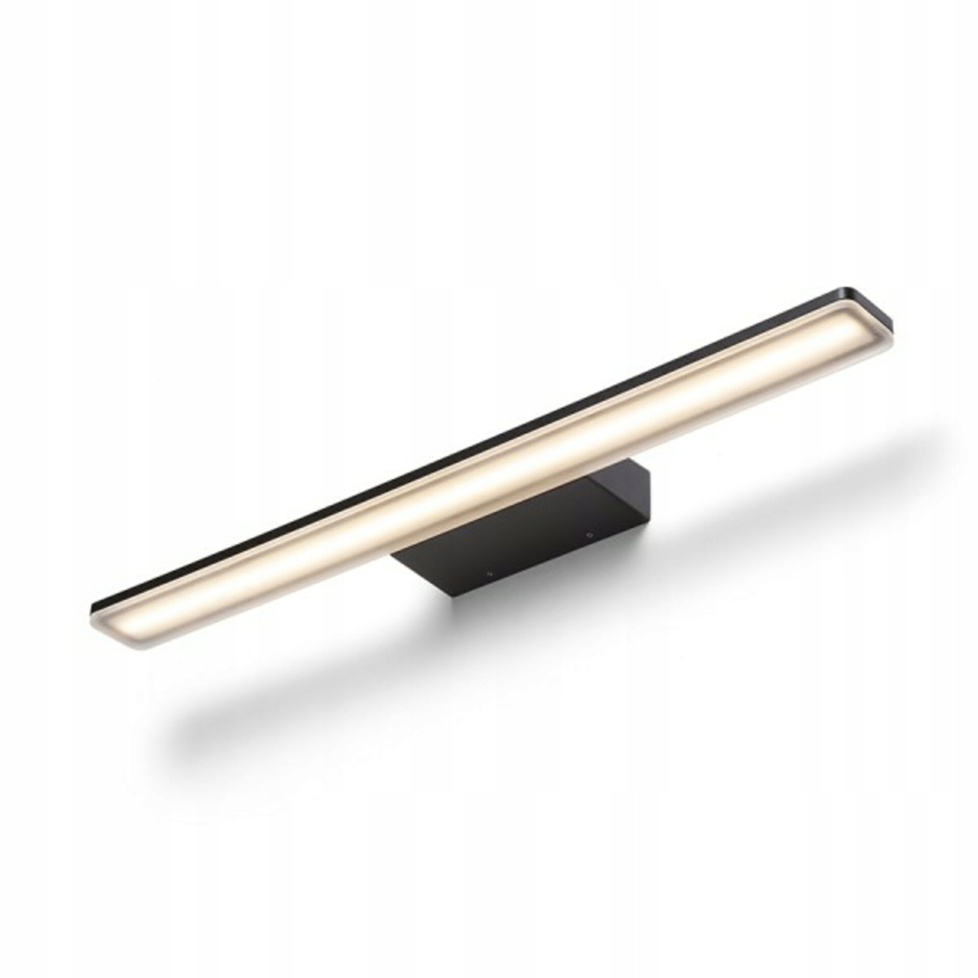 Rendl Marea 60 čierne Led kúpeľňové nástenné svietidlo 18W IP44 3000K 60cm