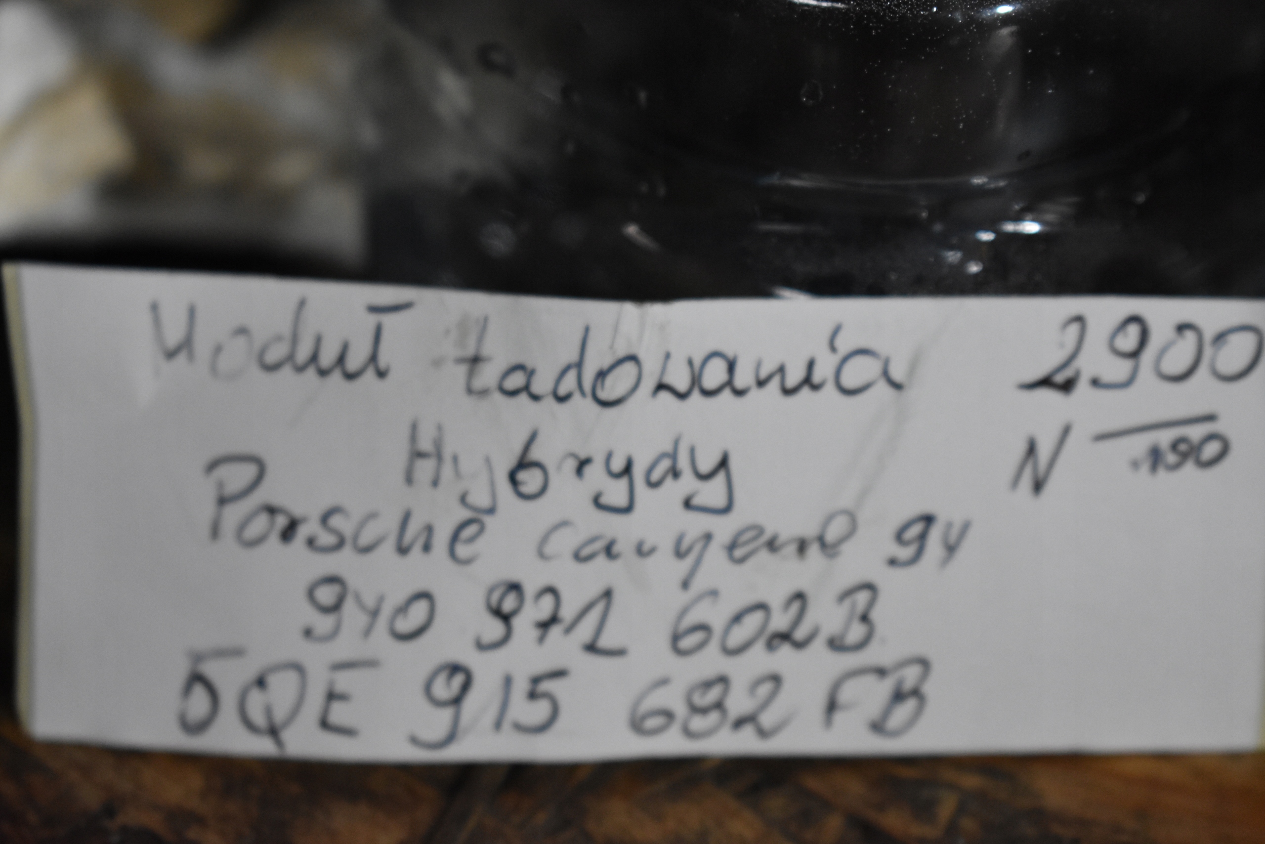 modulo LADOWANIA BATERI HYBRYDY PORSCHE CAYENNE 9Y 1 9