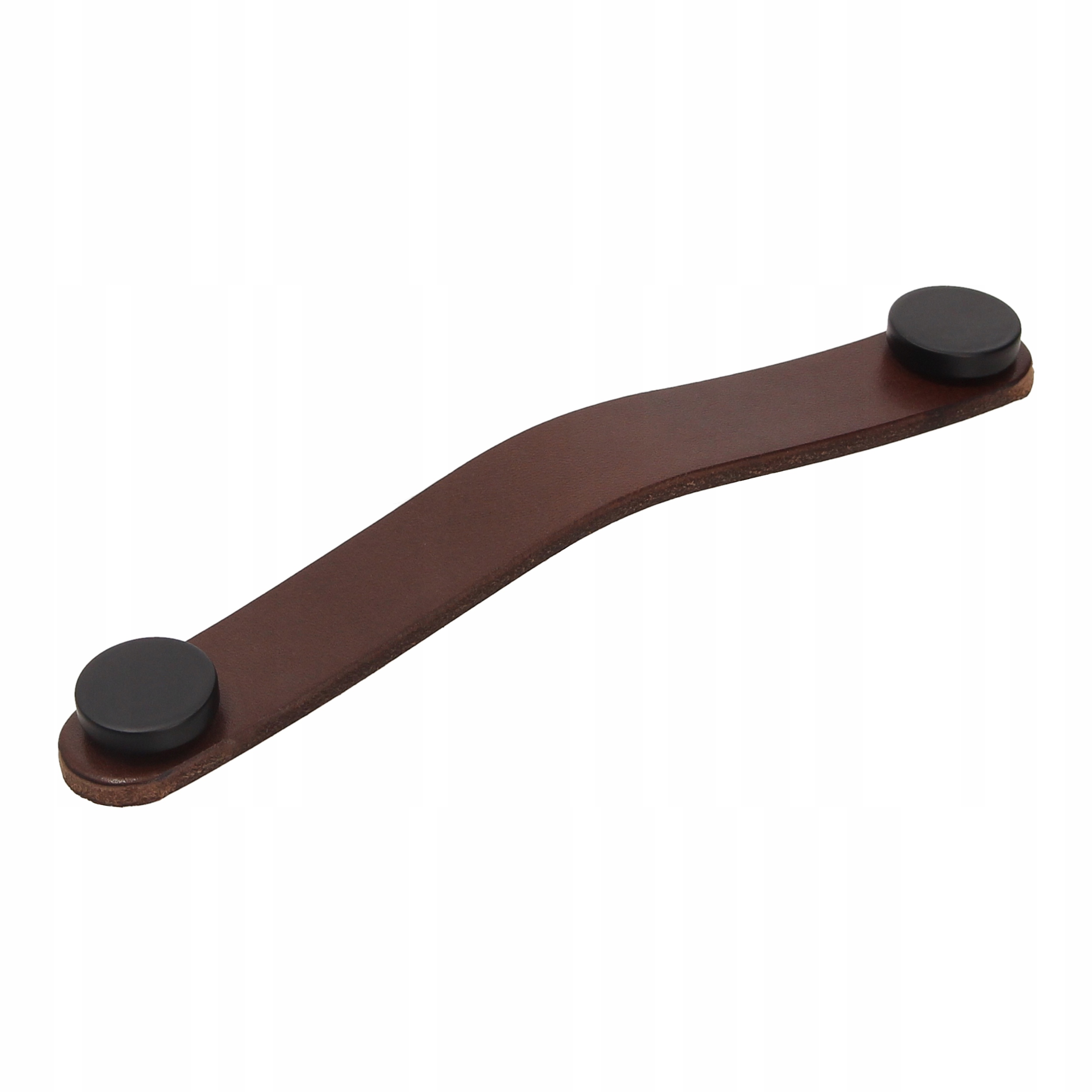 

Uchwyt skórzany UL24 brąz czarny mat 128mm