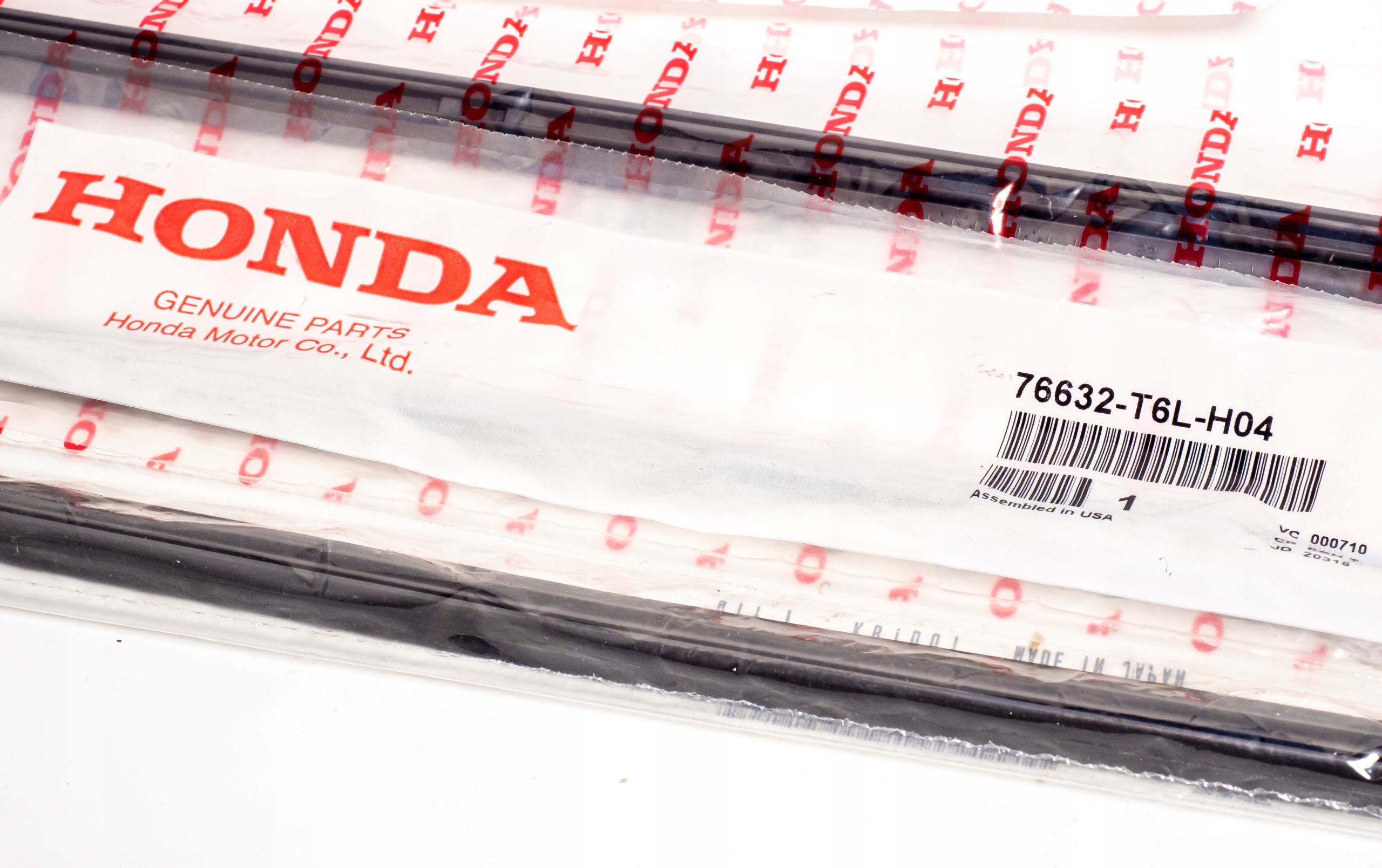 Oryginalna gumka wycieraczki Honda Cr-v V przód prawa 76632-T7A-023