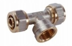 

Trójnik Pex 25x1x25 gw skręcany Mocny