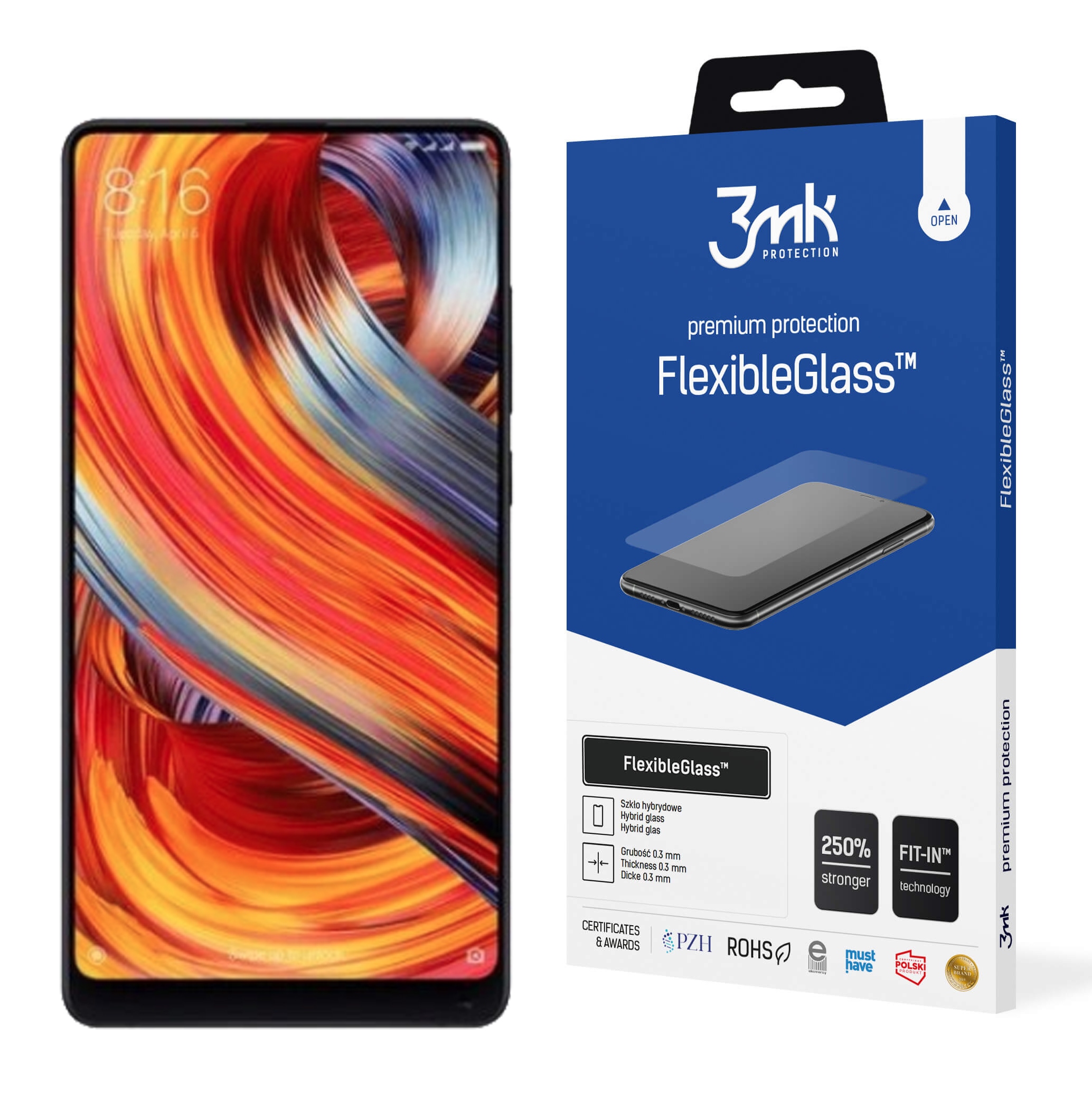 

3MK Szkło FlexibleGlass do Xiaomi Mi Mix 2