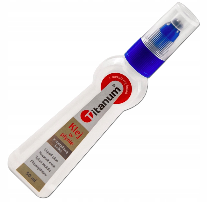 

Klej Szkolny W Płynie Roller z metalową kulką 50ml