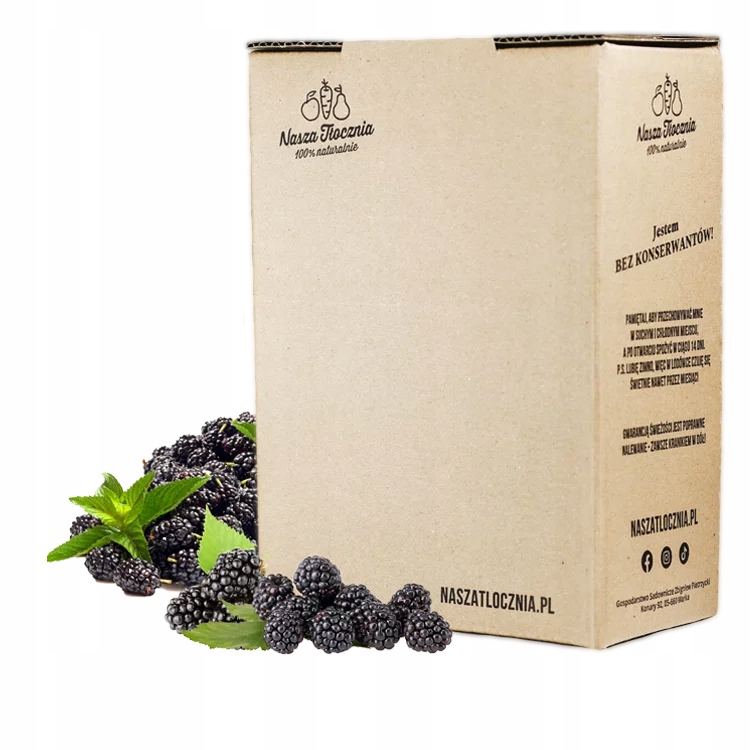 Levně Ostružina Ostružinová šťáva 100% lisovaná Nfc bez přidaného cukru bag in box 3L