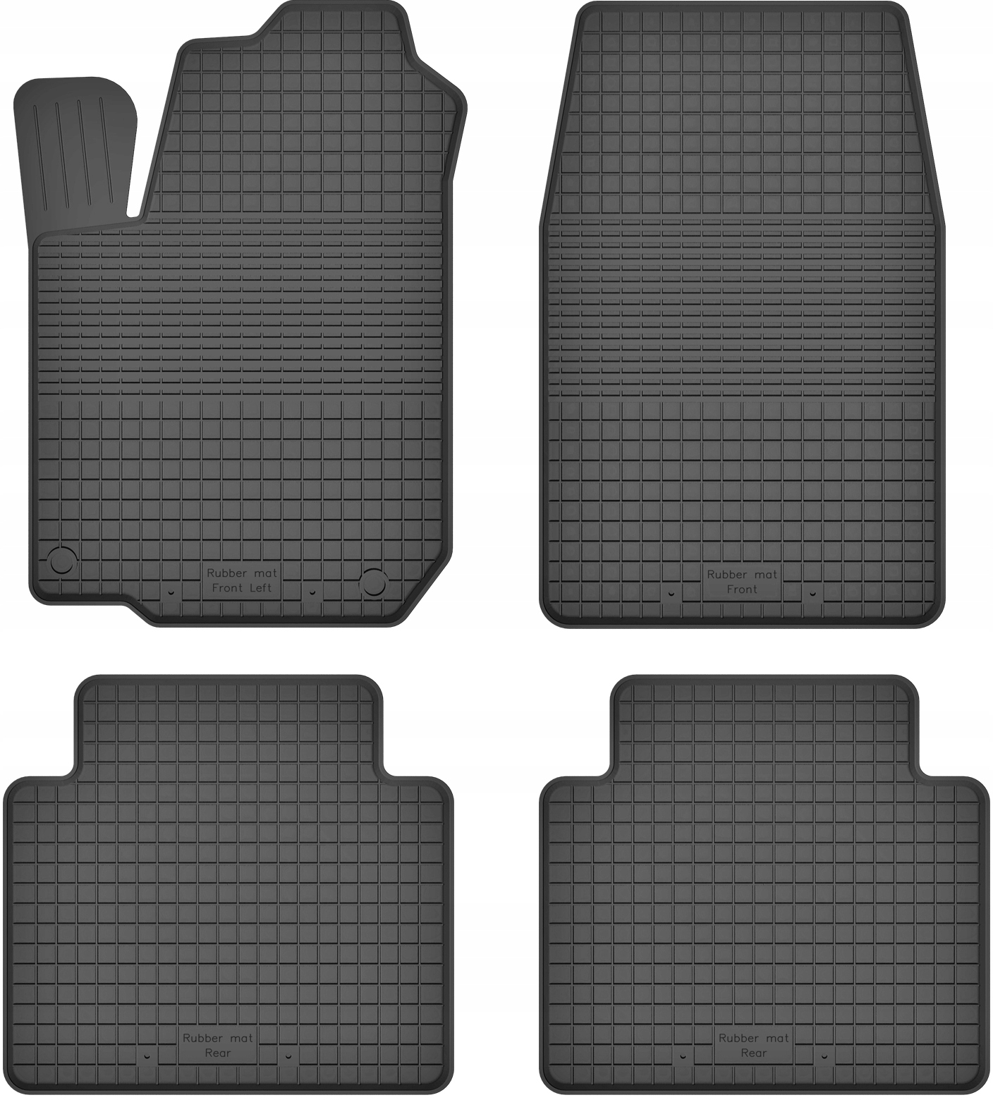 

Dywaniki gumowe do Mitsubishi Outlander 1 I 03-07