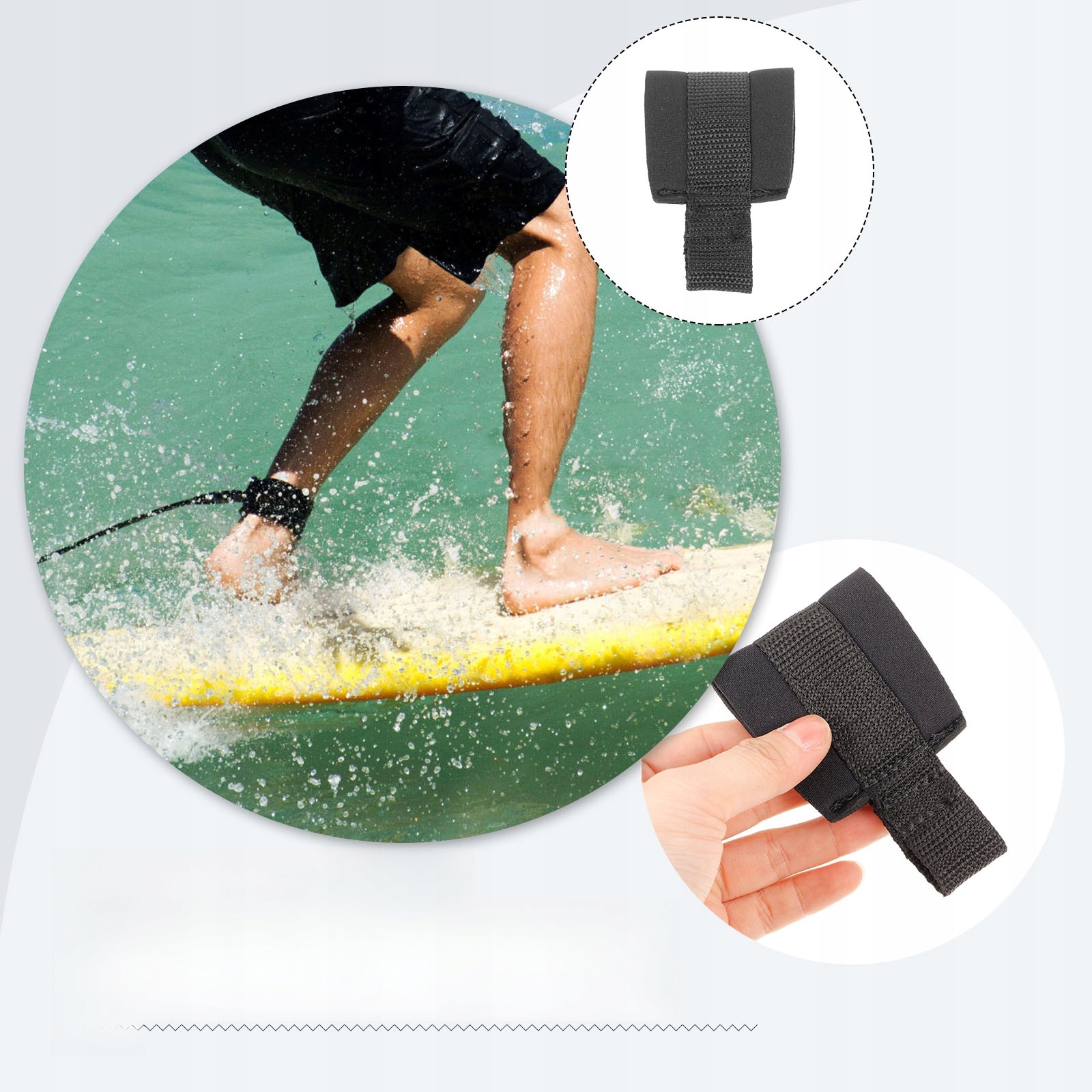 PIERŚCIEŃ MOCUJĄCY PIERŚCIEŃ PASEK BEZPIECZEŃSTWA DO DESKI SURFINGOWEJ Model 54262272