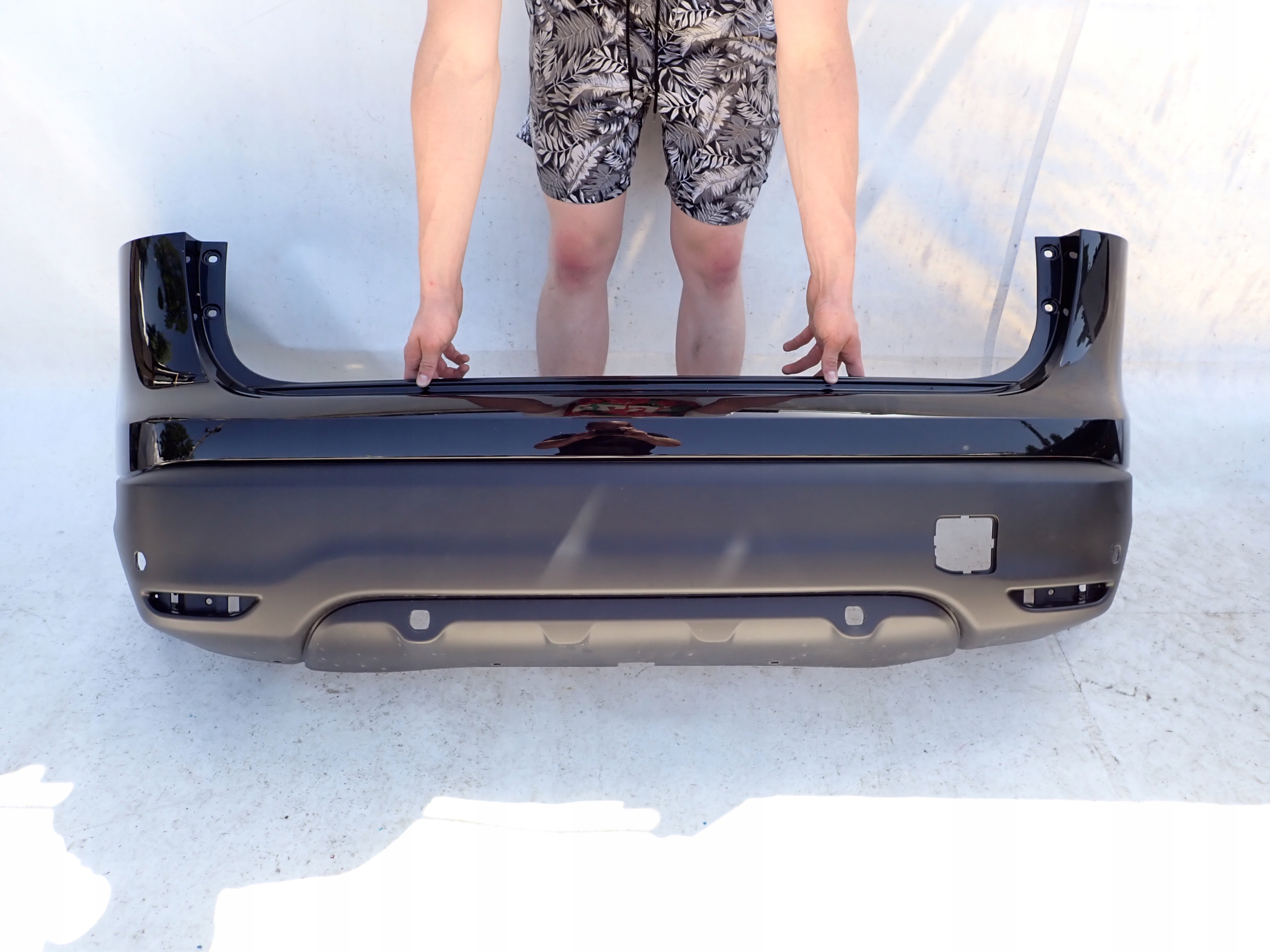 NISSAN QASHQAI II 2 13-> bumper rear part rear 4PDC