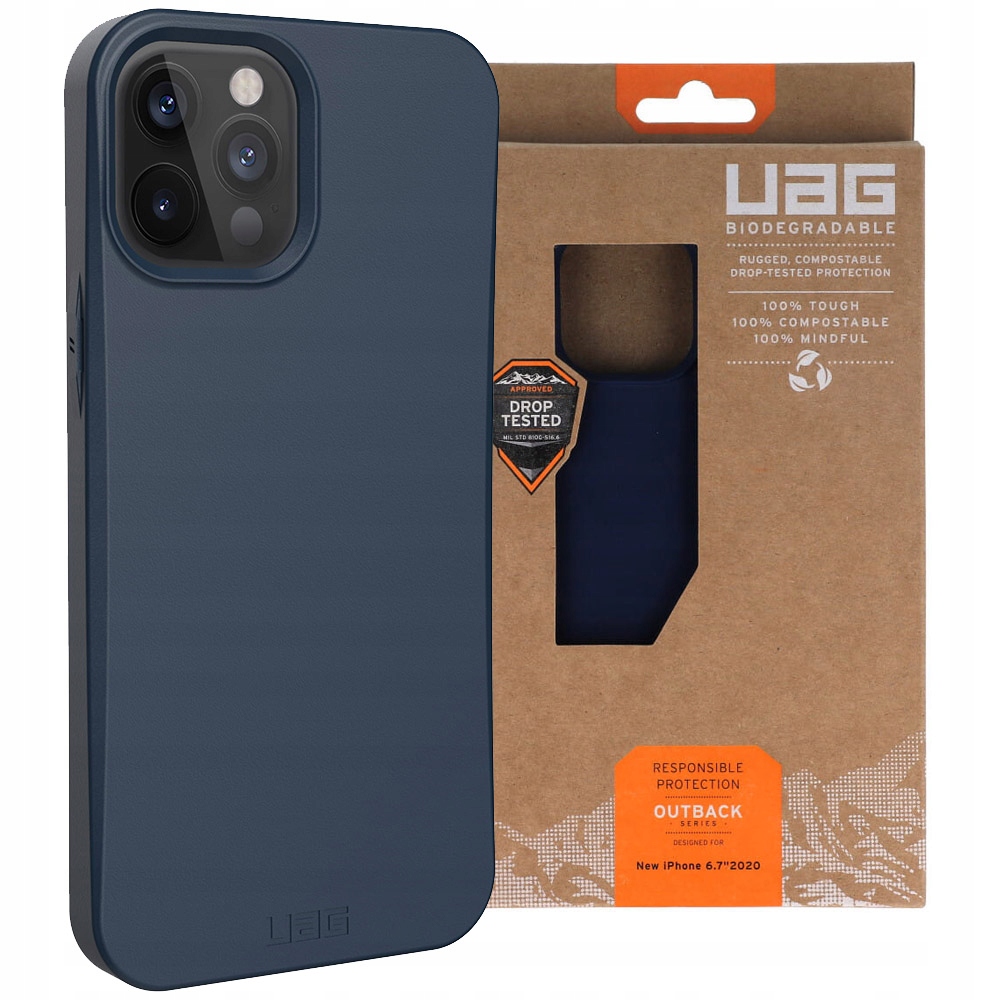 

Etui do iPhone 12 Pro Max, Uag Outback, futerał