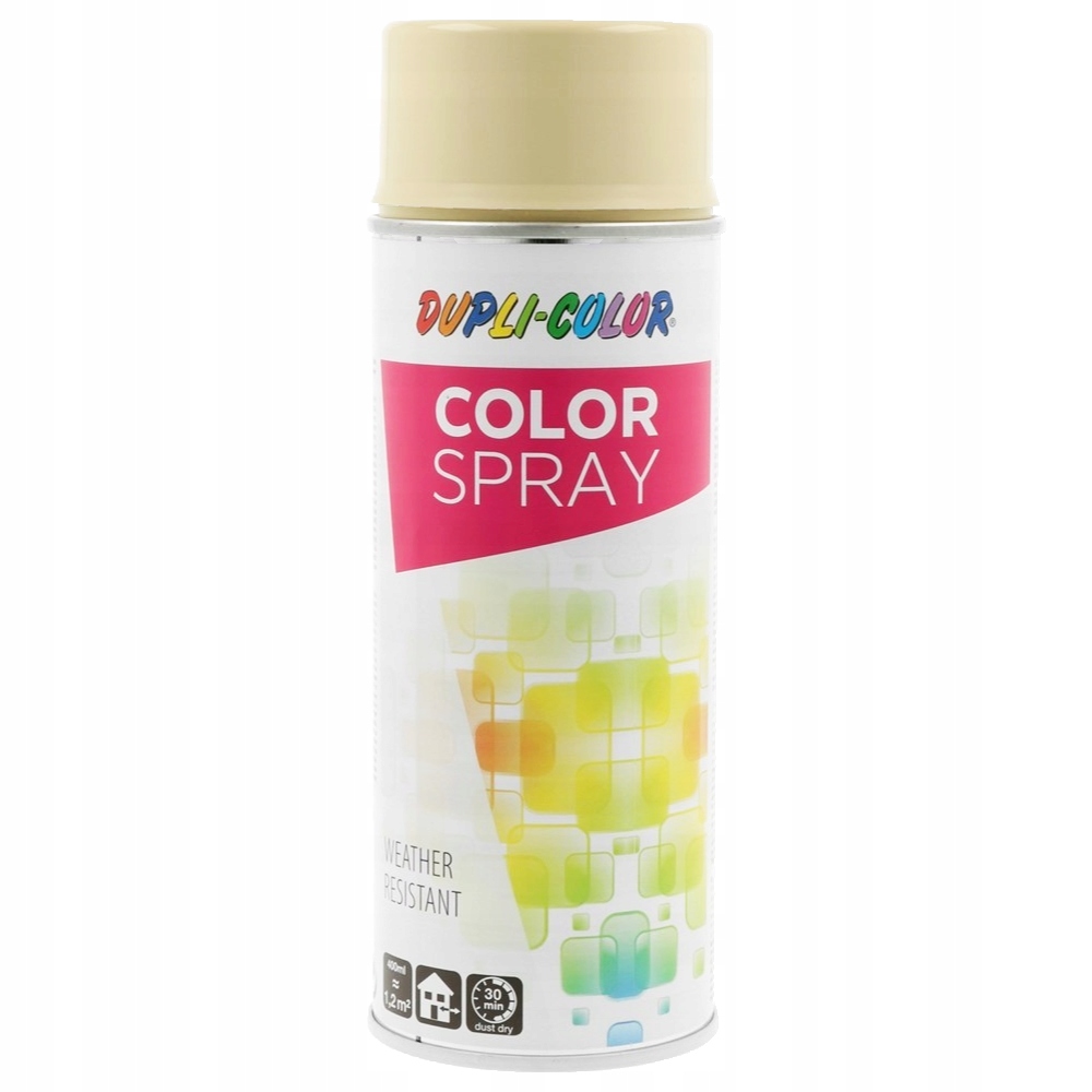 Farba Spray Ral 1014 Połysk lakier uniwersalny kość słoniowa 400ML