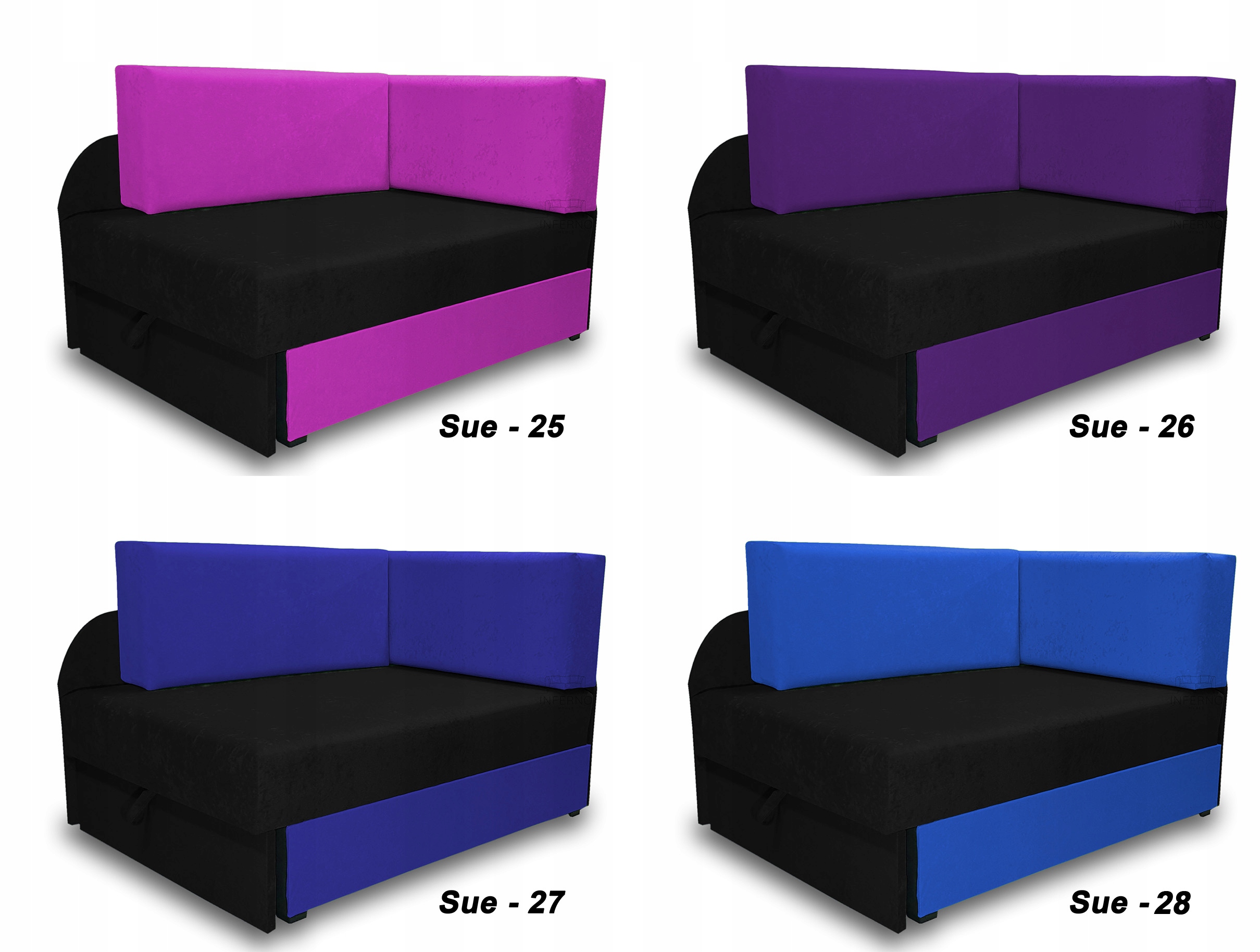 Nowoczesne łóżko dziecięce rozkładane z pojemnikiem na pościel Informacje dodatkowe wysuwany pojemnik na pościel ze stelażem z materacem z zagłówkiem