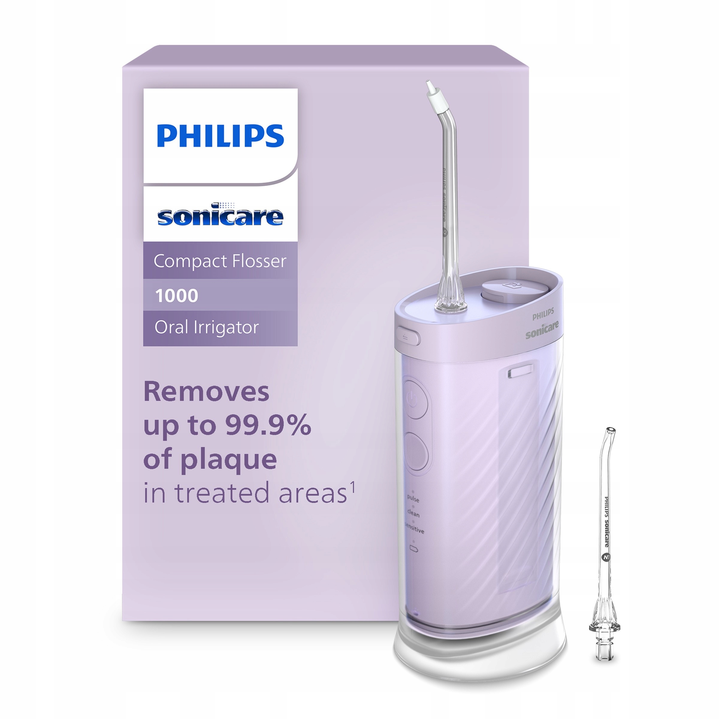 Philips Sonicare Compact Flosser 1000 Irygator do zębów fioletowy HX3333/23