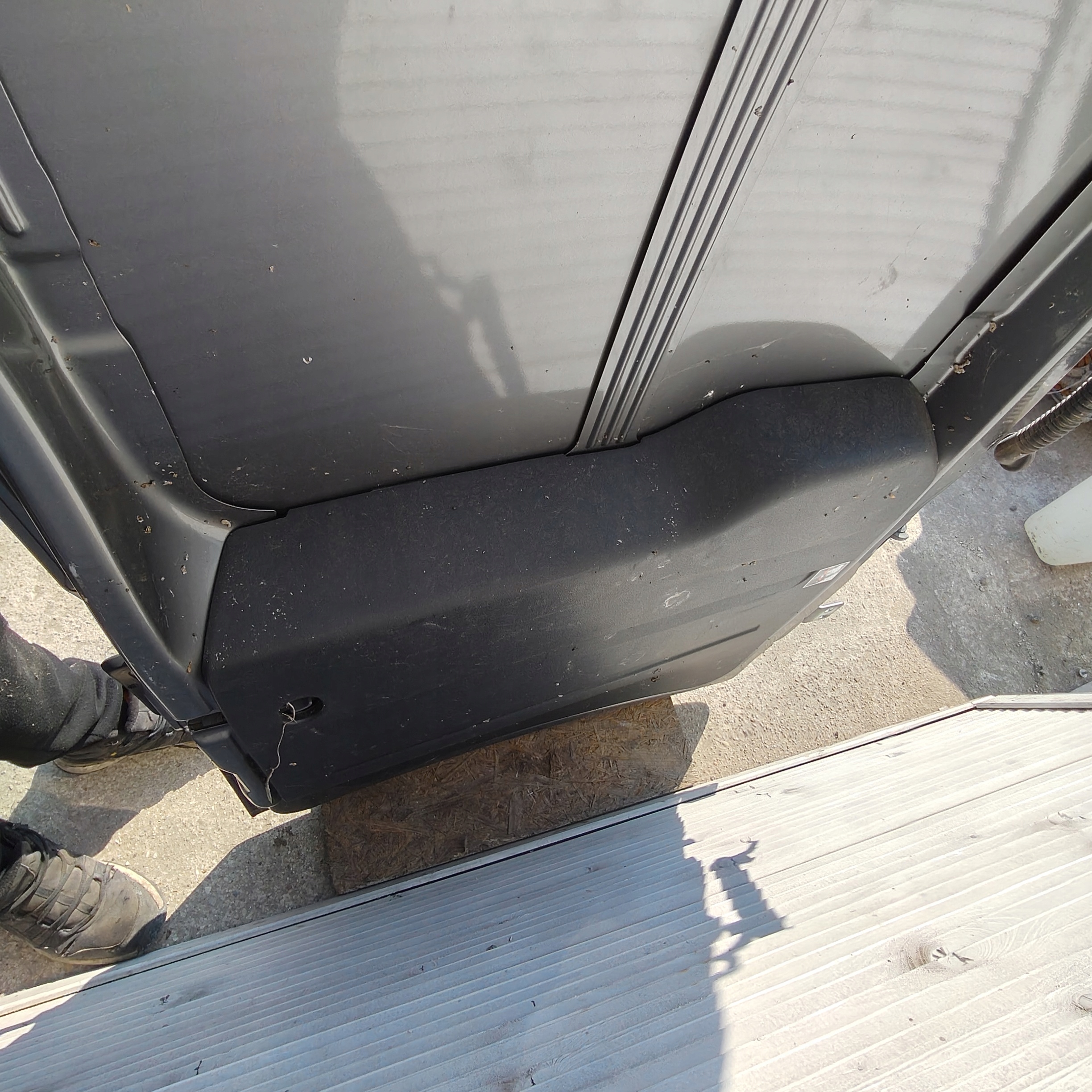 door rear. rear part left FIAT DOBLO II MAXI complete