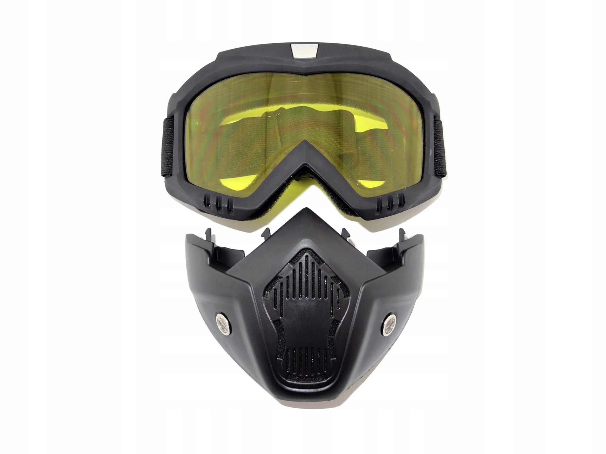 Gogle Motocyklowe Motor Quad Enduro Maska UV400 do jazdy nocą Rozjaśniające