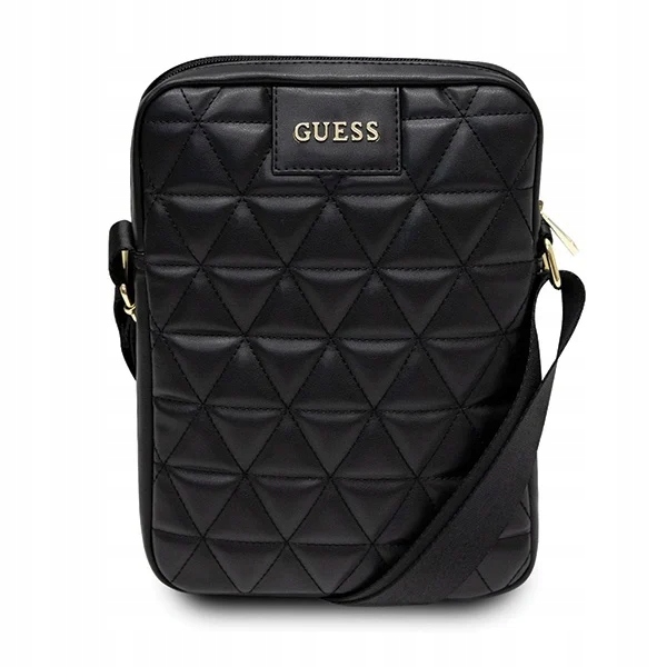 Taška Guess GUTB10QLBK 10" černá/černá Quilted Tablet Bag