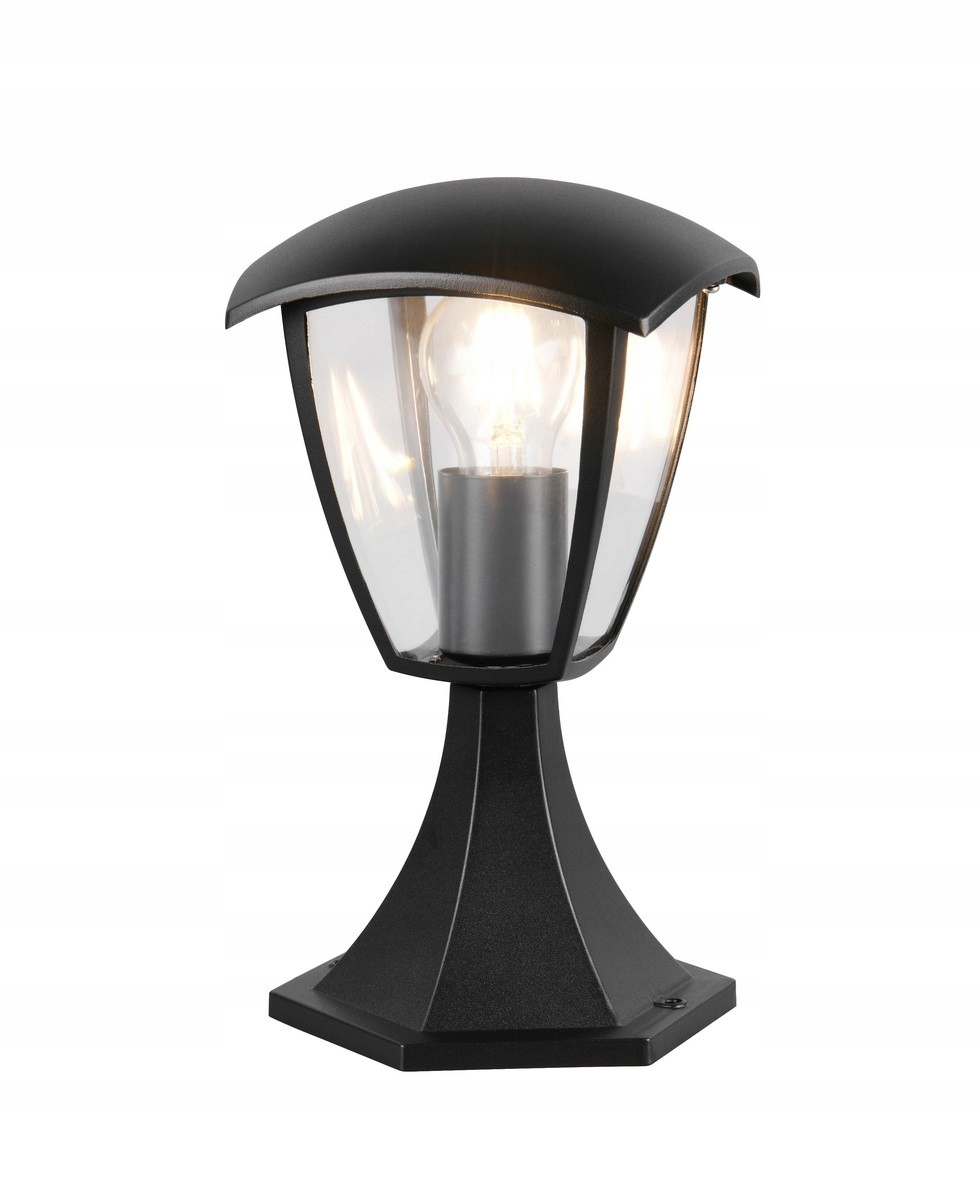 Trio Venta zahradní sloupek černý 30 cm IP44 E27