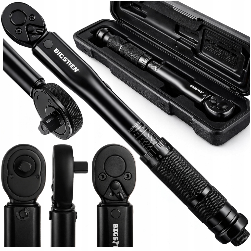 Klucz Dynamometryczny Z Dwustronną Głowicą Do Precyzyjnego Dokręcania Śrub