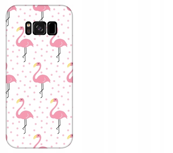 

Etui pokrowiec Samsung Galaxy S8 Flamingi róż