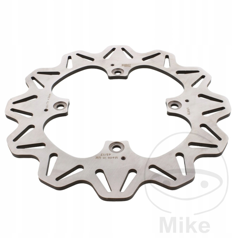 Brzdový kotúč zadný Ebc VR878