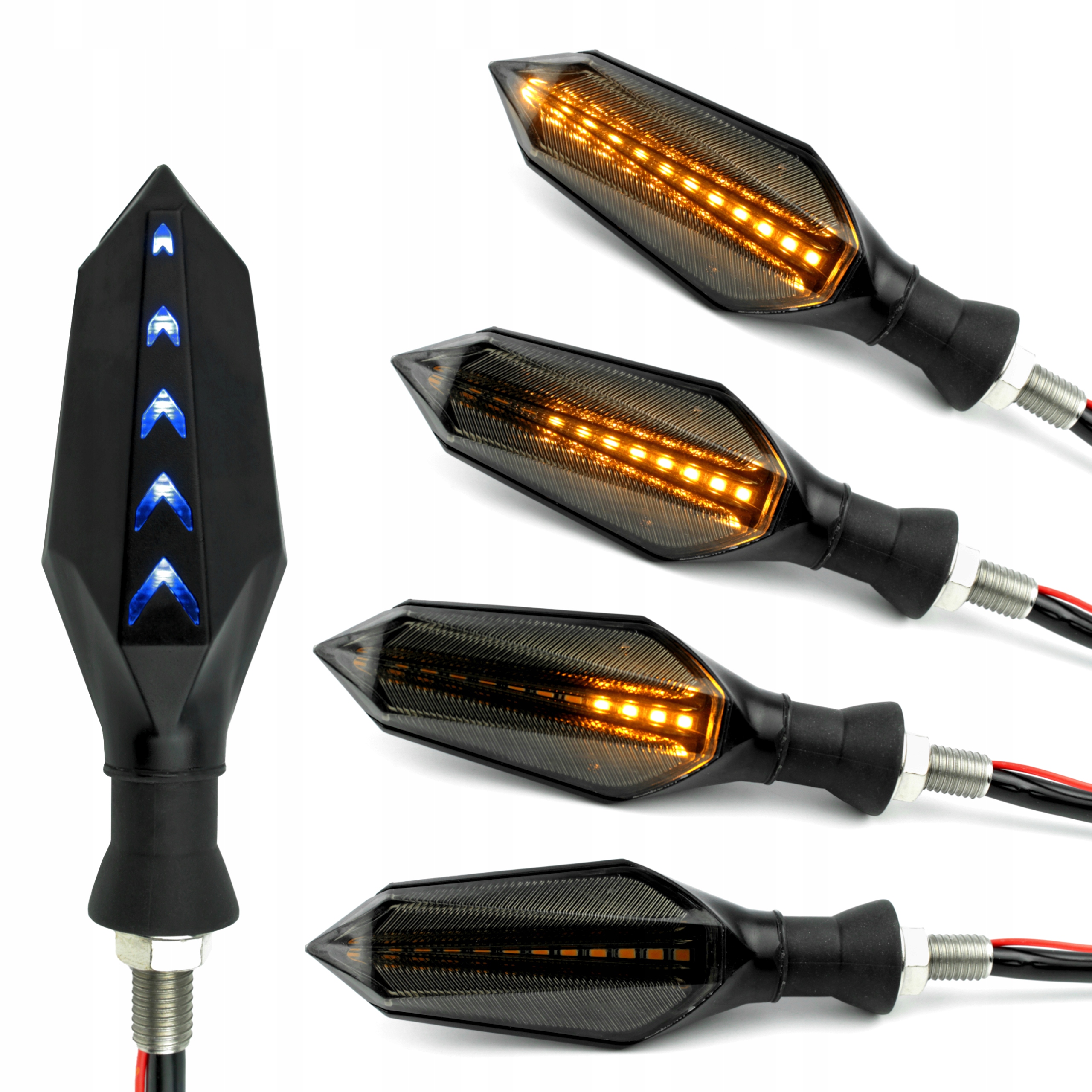 

Kierunkowskazy Dynamiczne Led 12V Z Przerywaczem