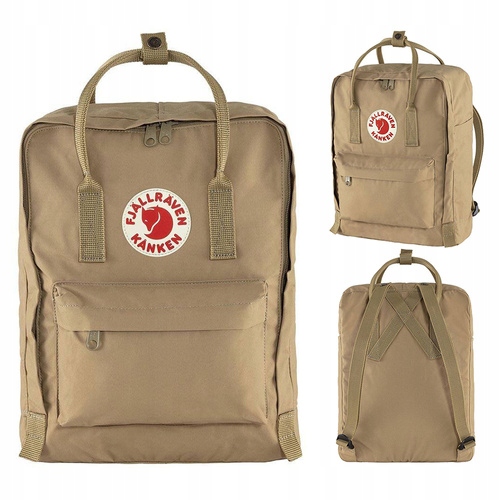 Školní batoh Fjallraven Kanken city hliněný