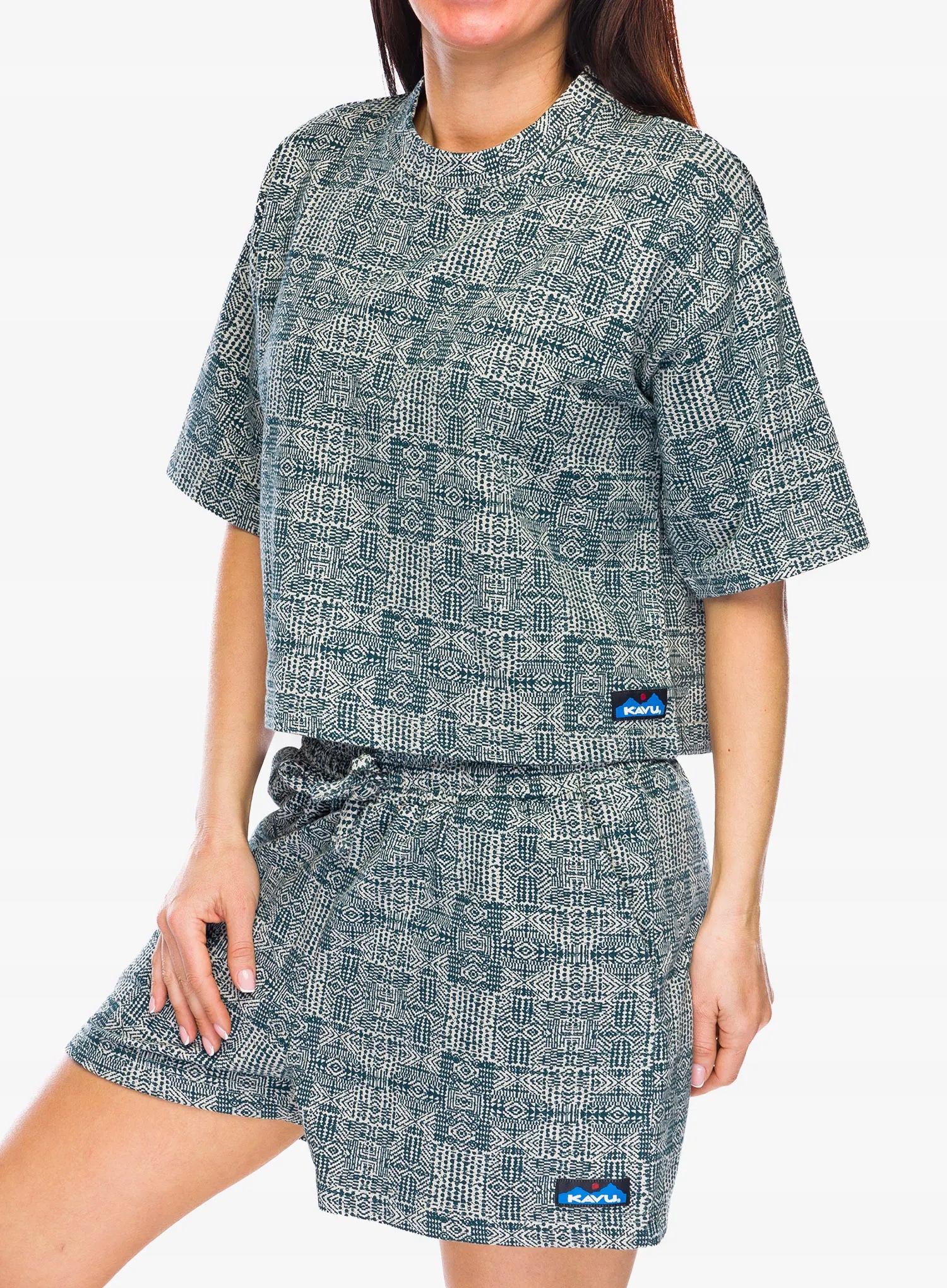 Bavlněné tričko Kavu Live Free sky motif L