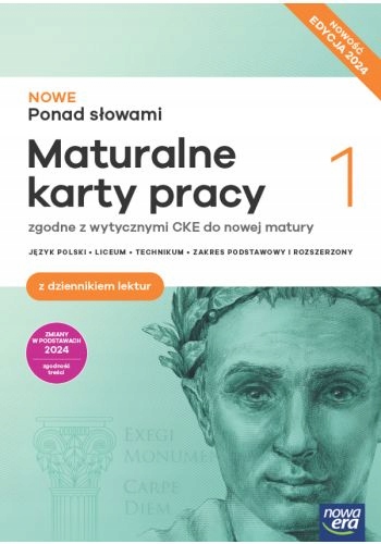 Ponad słowami 1 J polski NEon Karty pracy