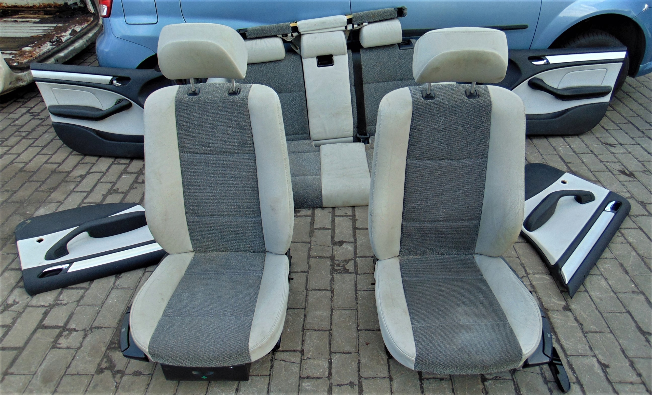 Сидіння диван боковини в зборі BMW E46 Lift Універсал ЄС