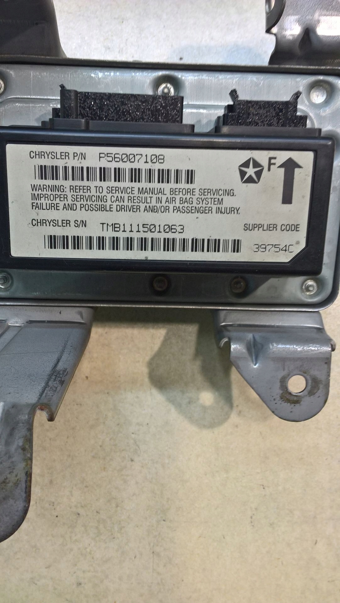 SENSOR airbag JEEP GRAND CHEROKEE e V8 ZJ 5.2