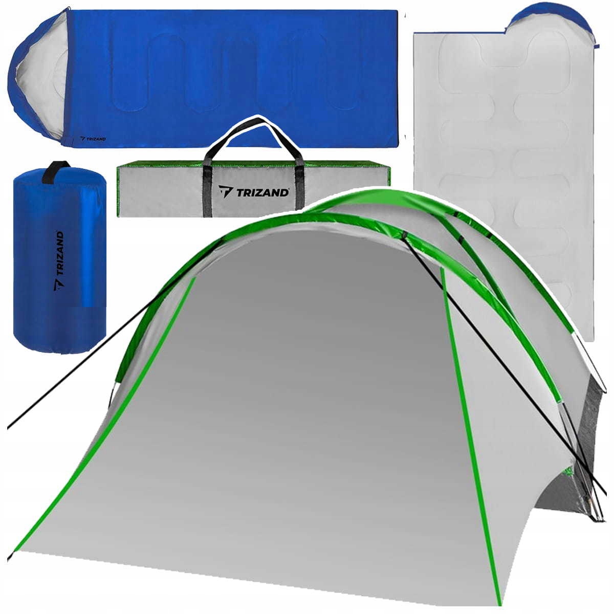 Turistický Spací Pytel Stan 4 0MÍSTNÝ Voděodolný Iglo 320x200CM