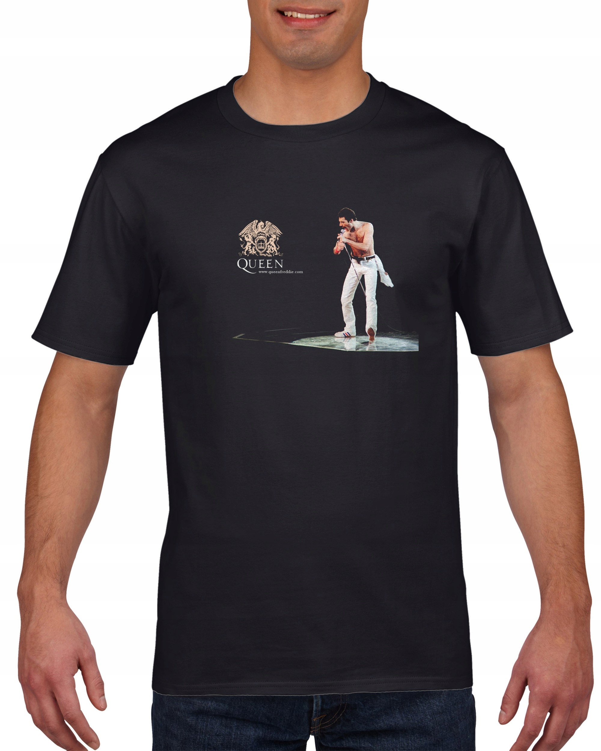 

Koszulka męska Queen Freddy Mercury c S