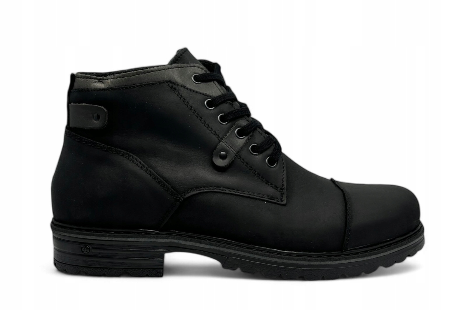 Kotníkové Boty Polbut C15s – přírodní kůže, zateplené, velikost 45