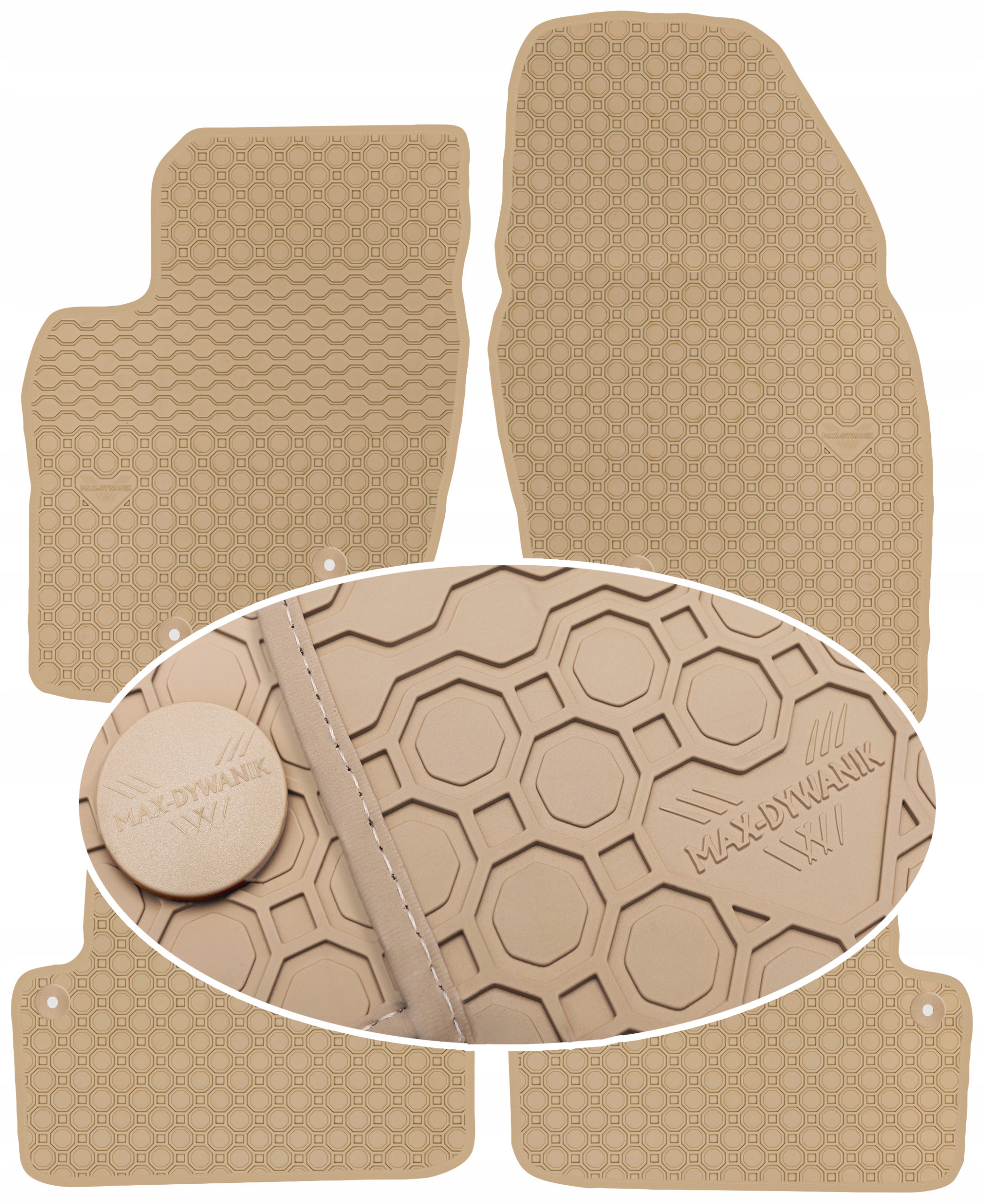 Volvo XC70 I 1998-2006 Koberce Béžové