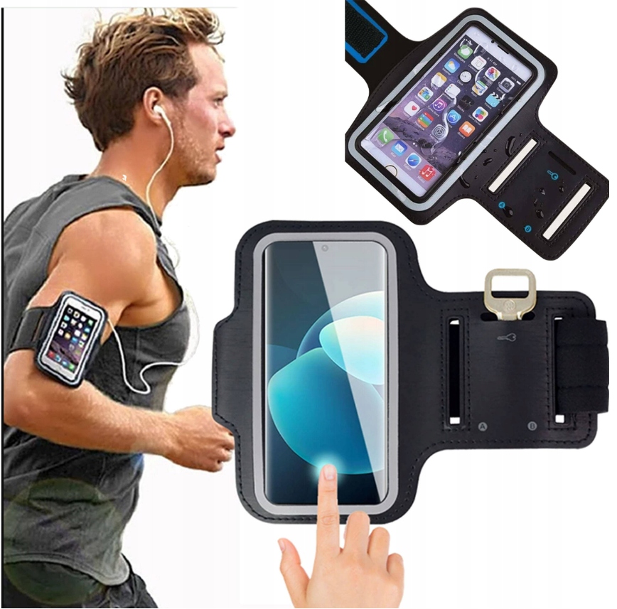 POKROWIEC ETUI OPASKA NA RAMIĘ NA TELEFON DO BIEGANIA SMARTFON IPHONE JOGGI