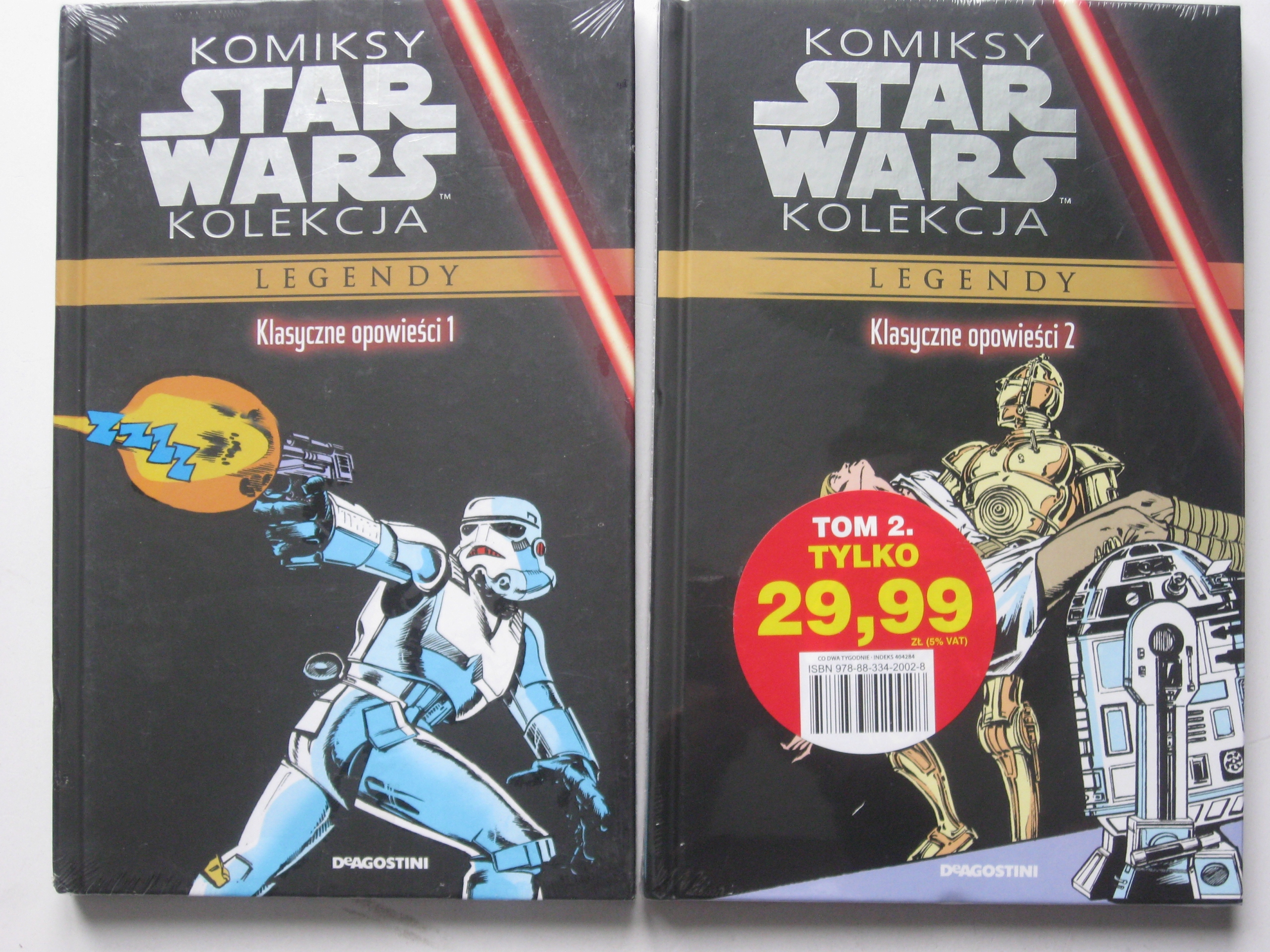 STAR WARS Legendy TOM 1, 2, 3, 4, 5, 6 + PLAKAT ISBN 9788833420189