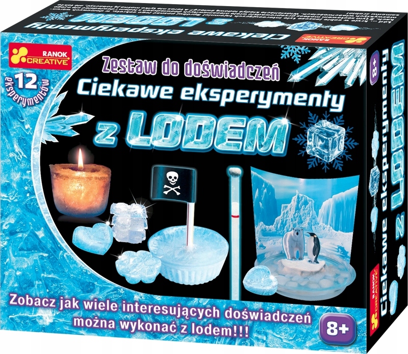 

Ciekawe Eksperymenty Z Lodem Zestaw Do Doświadczeń