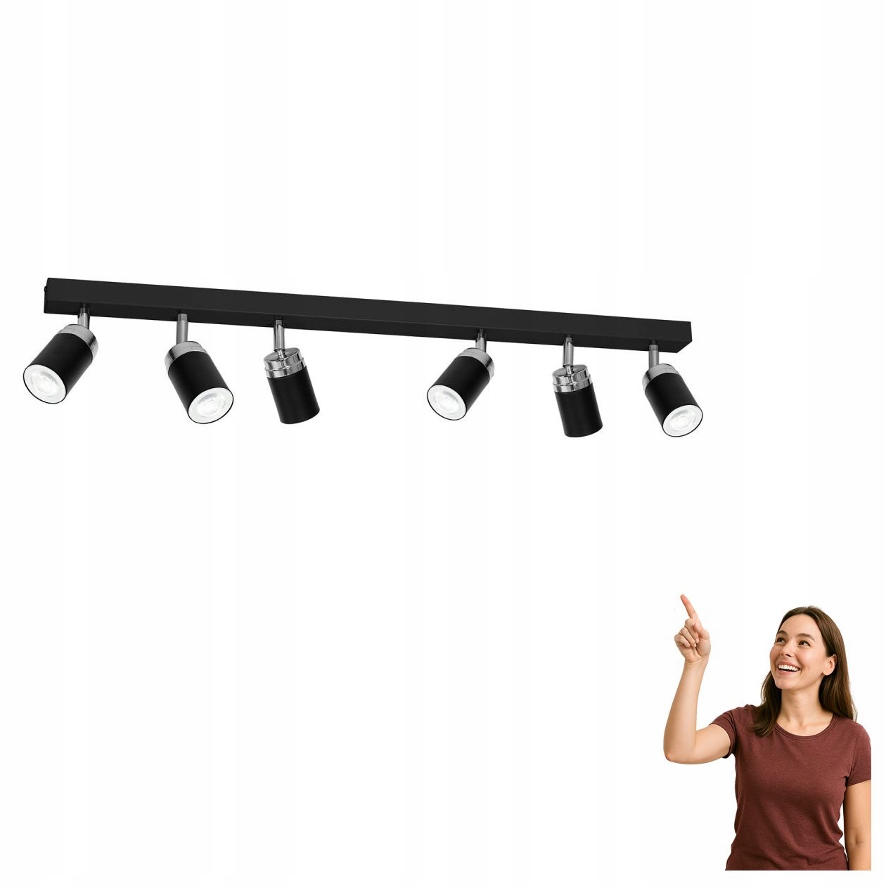 Lampa reflektor spot 6-bodový Reno 5149 Luminex