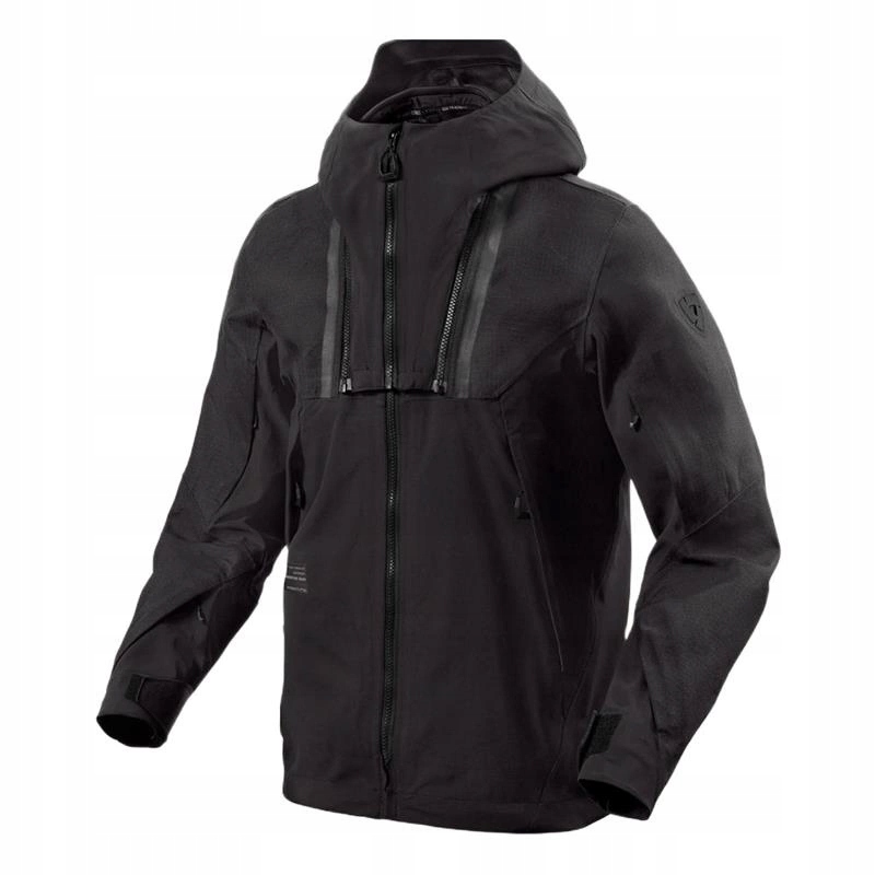 Textilná motocyklová bunda Revit Component 2 H2O Black čierna