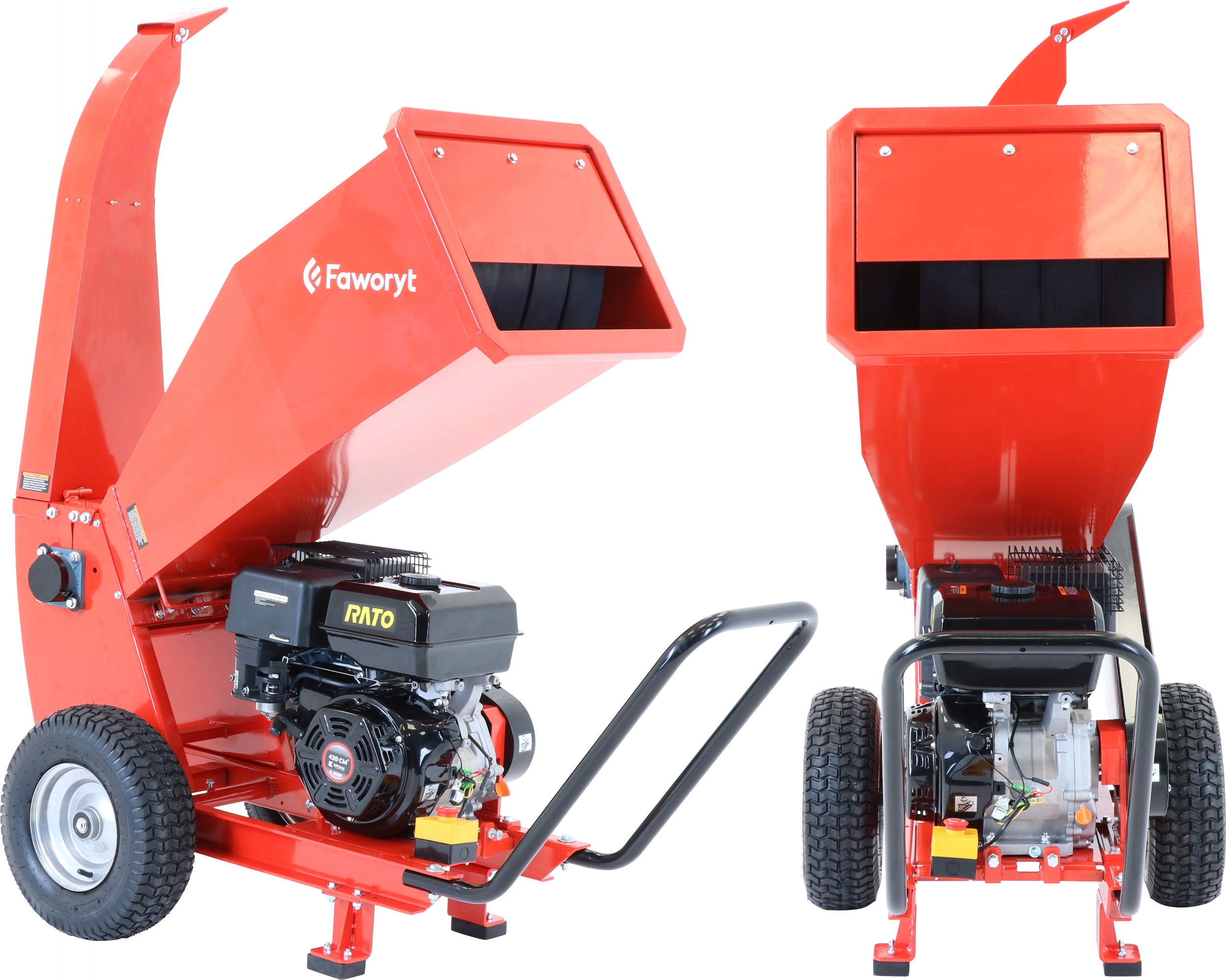 ROZDRABNIACZ SPALINOWY FAWORYT DO GAŁĘZI 420c 10cm