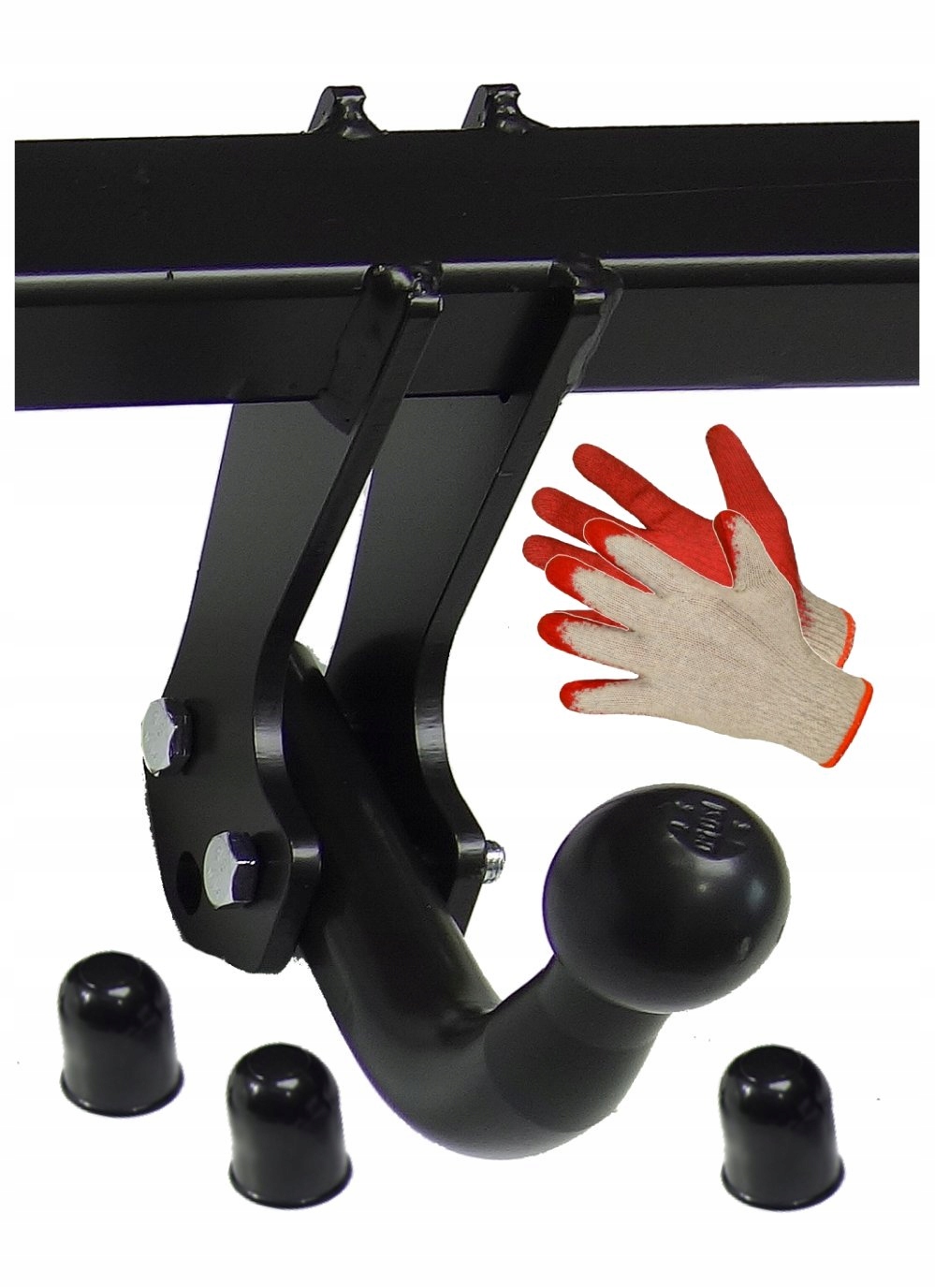 HAKPOL HAK HOLOWNICZY 1650kg+100kg do SEAT ALTEA 2004do2015 +OSŁONKI+GRATIS Homologacja tak