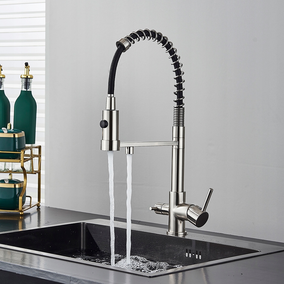 Bateria Kuchenna Trójdrożna do Filtra Inox - Linka Stal IX Marka CHDE