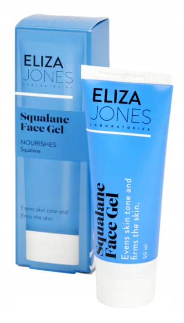 ELIZA JONES SQUALANE FACE GEL ŻELOWY KREM ALOES SKWALAN KWAS HIALURONOWY