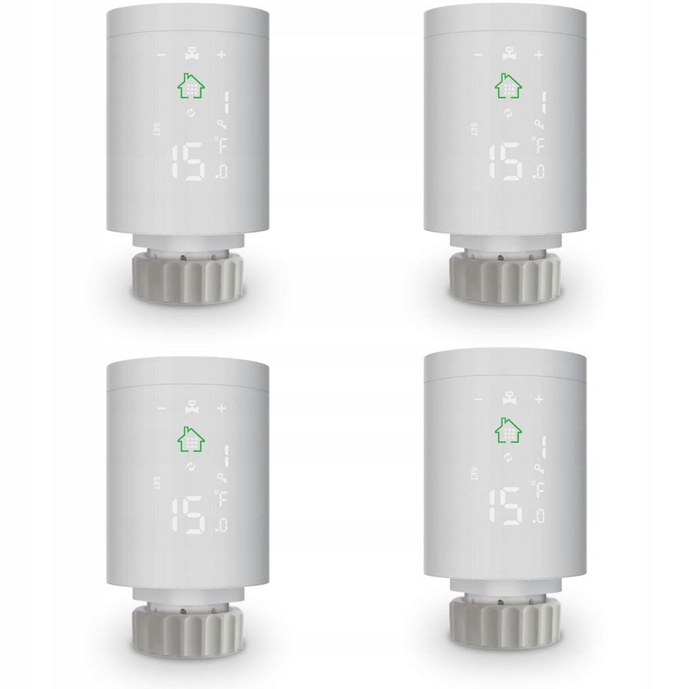 

Termostat Grzejnikowy Smart Home Tuya ZigBee 4 szt