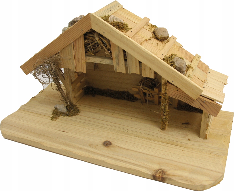 Vianočný Betlehem 39x19x21 cm pre postavy 9-11 cm