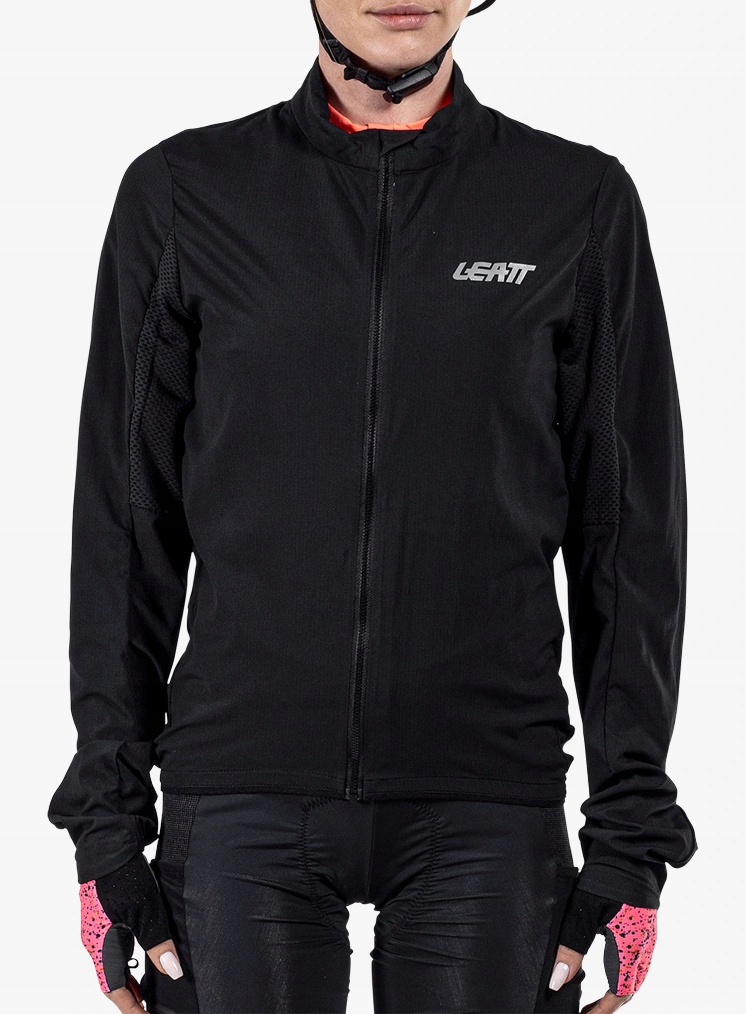 Dámská cyklistická bunda Leatt Jacket Mtb Endurance 2.0 černá/černá S