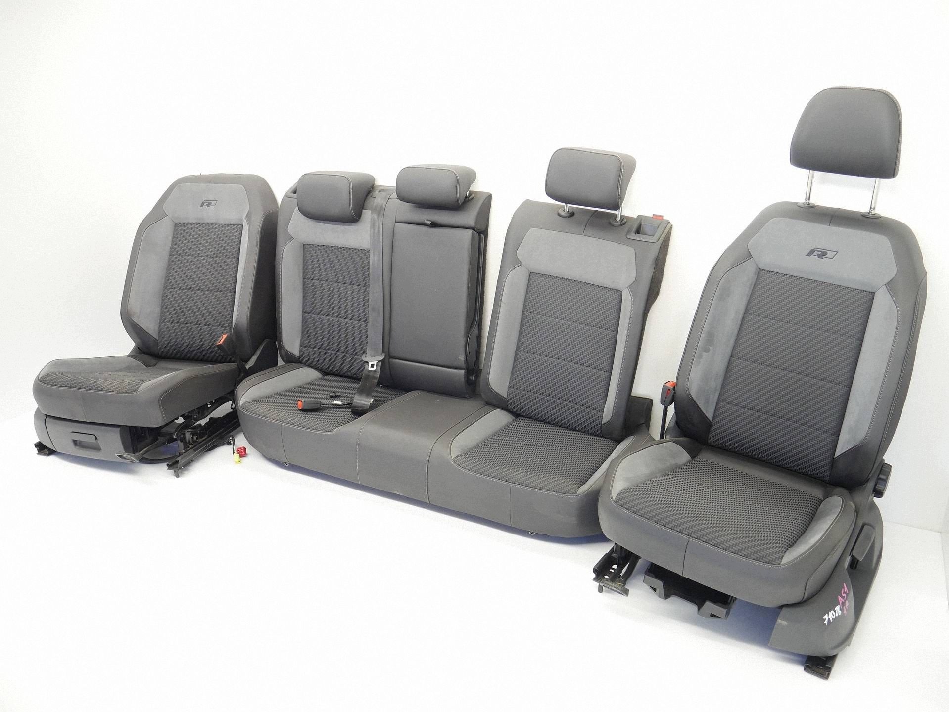 sitze mitte sitz R-LINE KOMPLET VW T-ROC leder LIFT