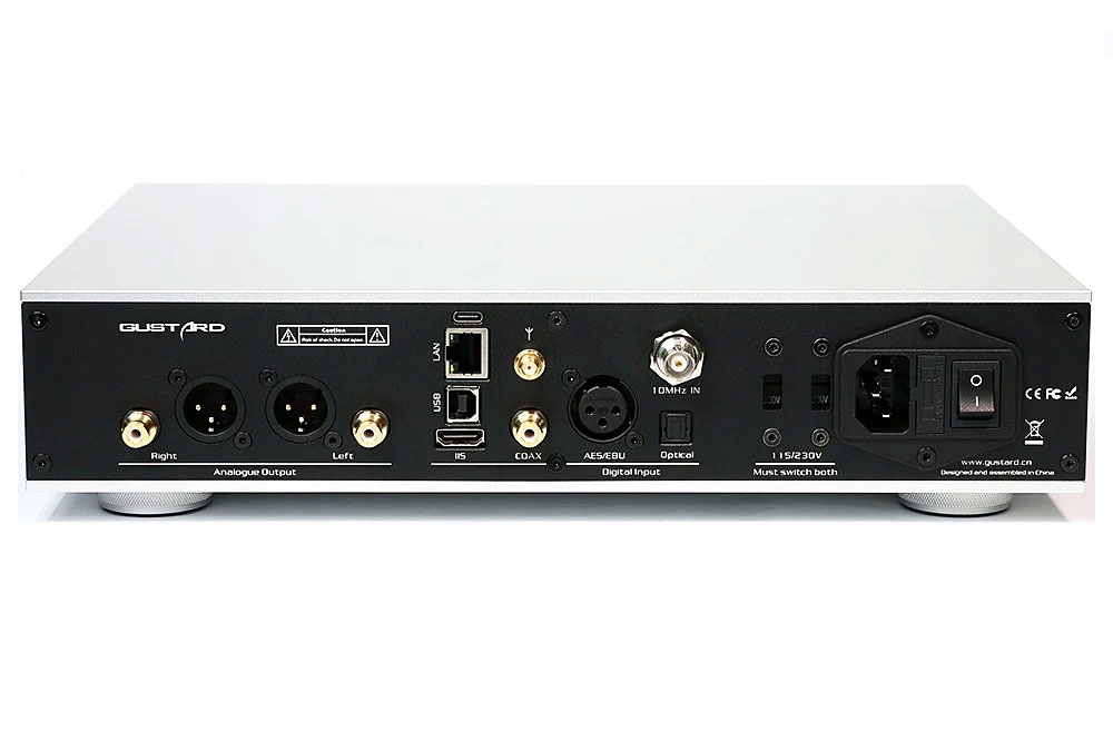 Gustard R26 streamer R2R, Roon, UPnP, DAC, Tidal czarny/srebrny Kod producenta R26