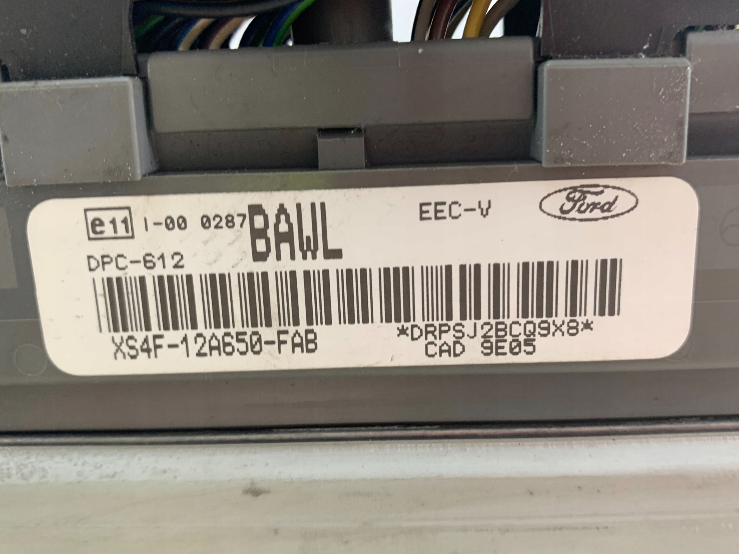 XS4F-12A650-FAB BAWL computer of the engine control unit FORD FOCUS MK1 1.8 DIESEL