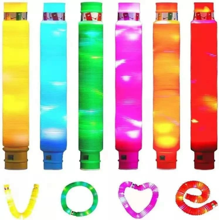 

Rurki Sensoryczne Świecące Led XL Pop Tube 6 Szt